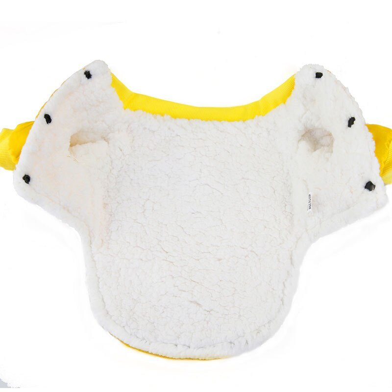 "NICE" Windproof Dog Coat in Yellow or Pink - Stylish and Functional 
