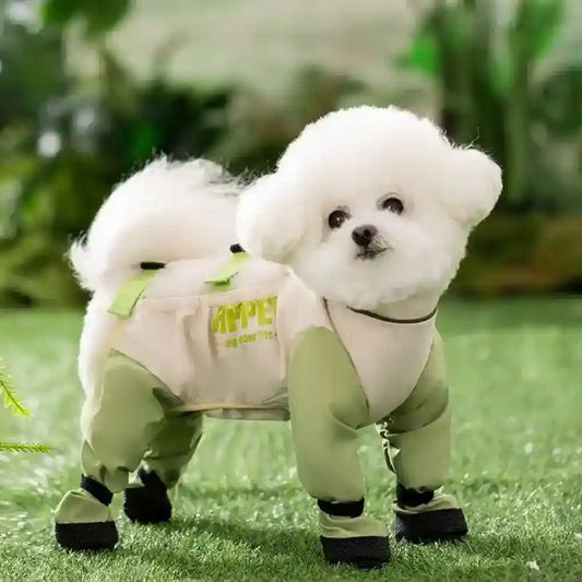 Impermeabile Cane 4 Zampe con Scarpine Waterproof by Dog Moda