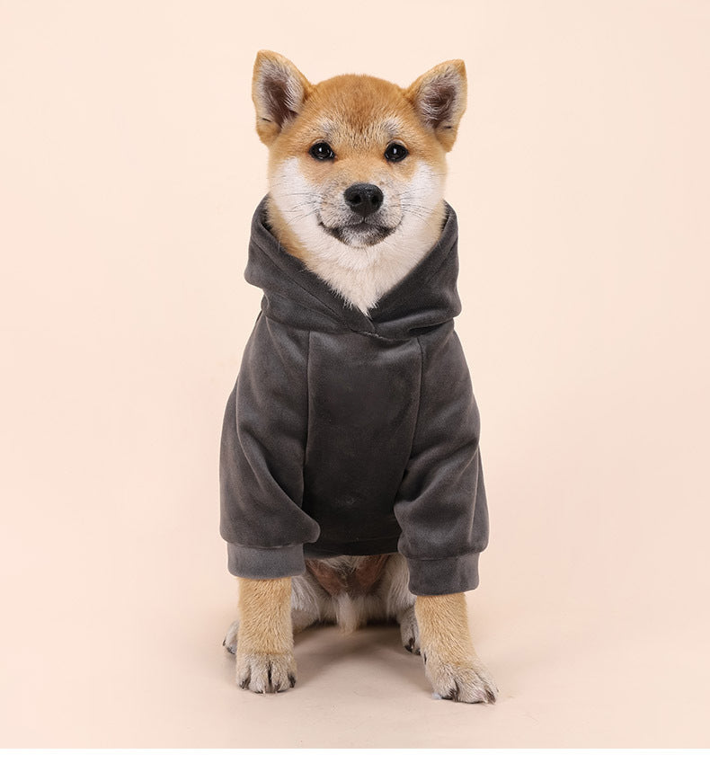 Akita Inu Dog Hoodie with Pom Pom - Warmth and Style for the Winter Months