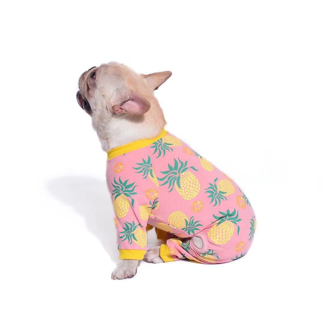 Cotton Dog and Bulldog Overalls "Birba"
