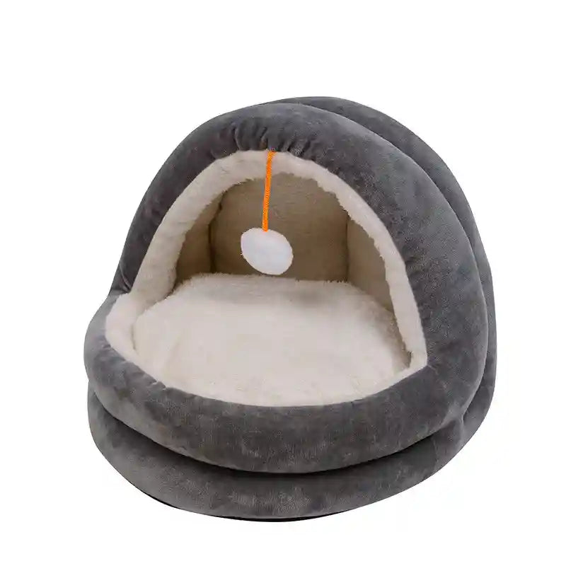Cuccia Grotta Gatti Pon Pon - Mezza Grotta Sospesa by Dog Moda