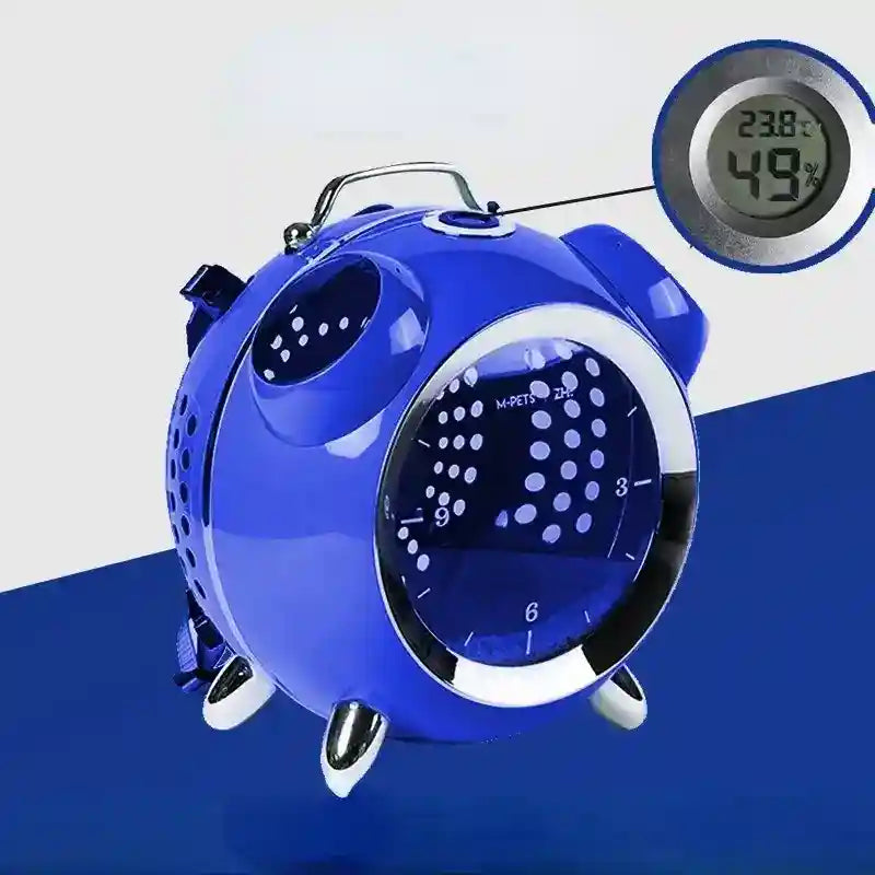 Trasportino Rigido Sveglia con Termometro e Oblò Removibile by Dog Moda