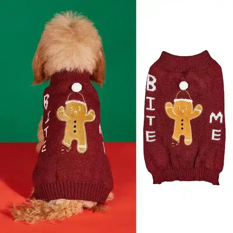 Maglione Natale per Cani - 11 Fantasie Babbo Natale Renne by Dog Moda