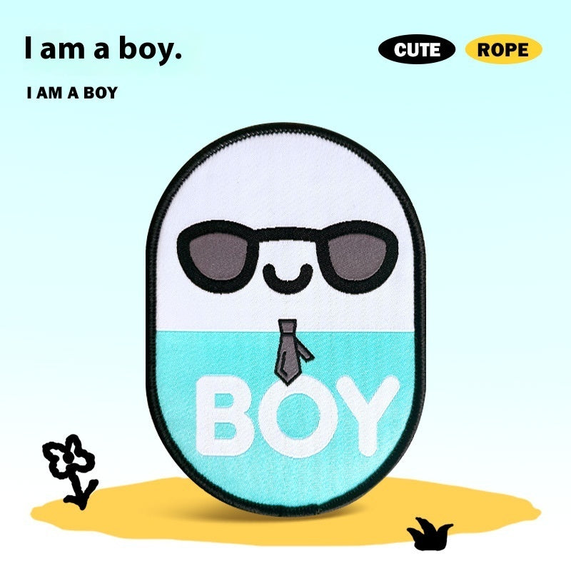 Plaques d'identification pour laisse - Messages pour chiens