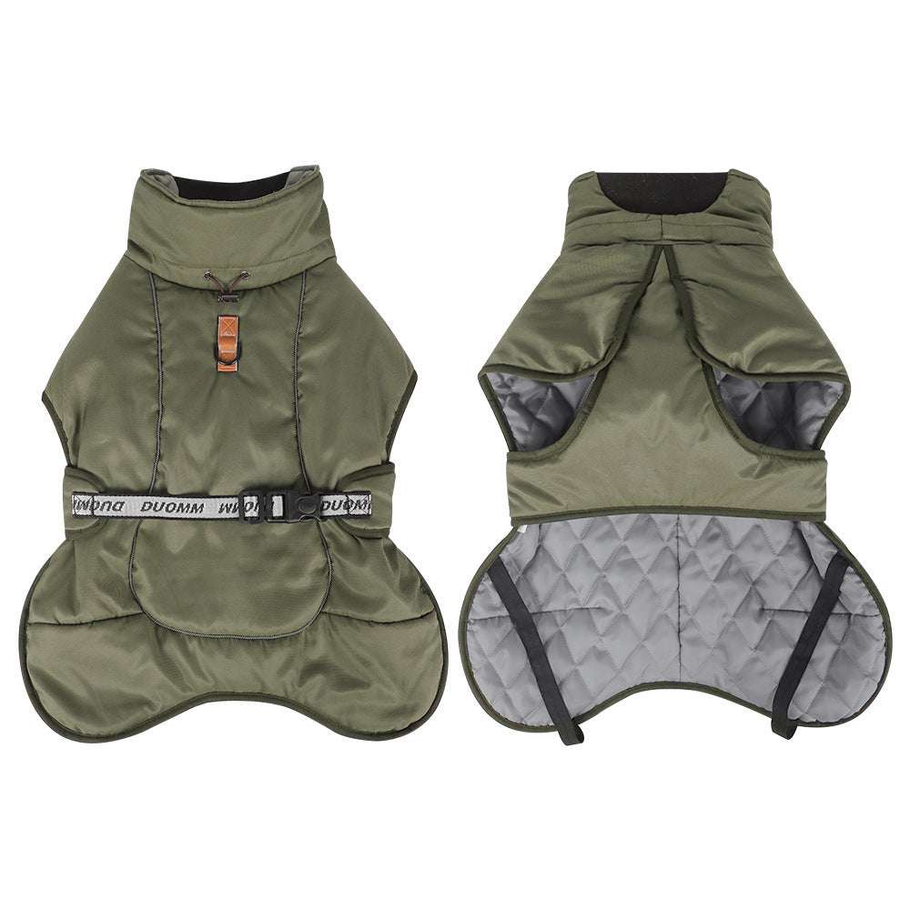 Cappotto Impermeabile per Cani Duomm | Antipioggia con Zampe | Dogmoda