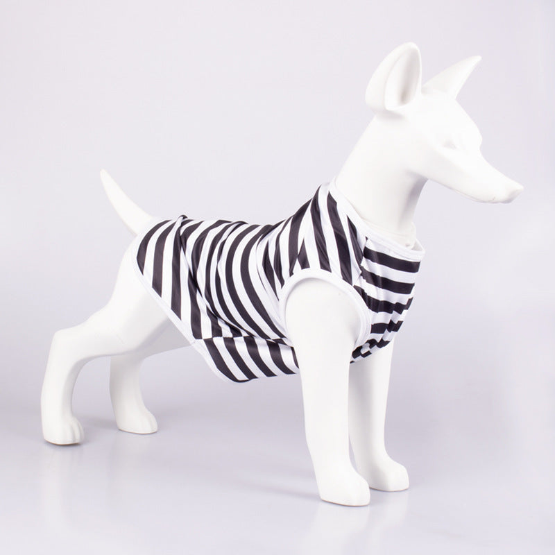 Striped Dog Shirt "Portofino"
