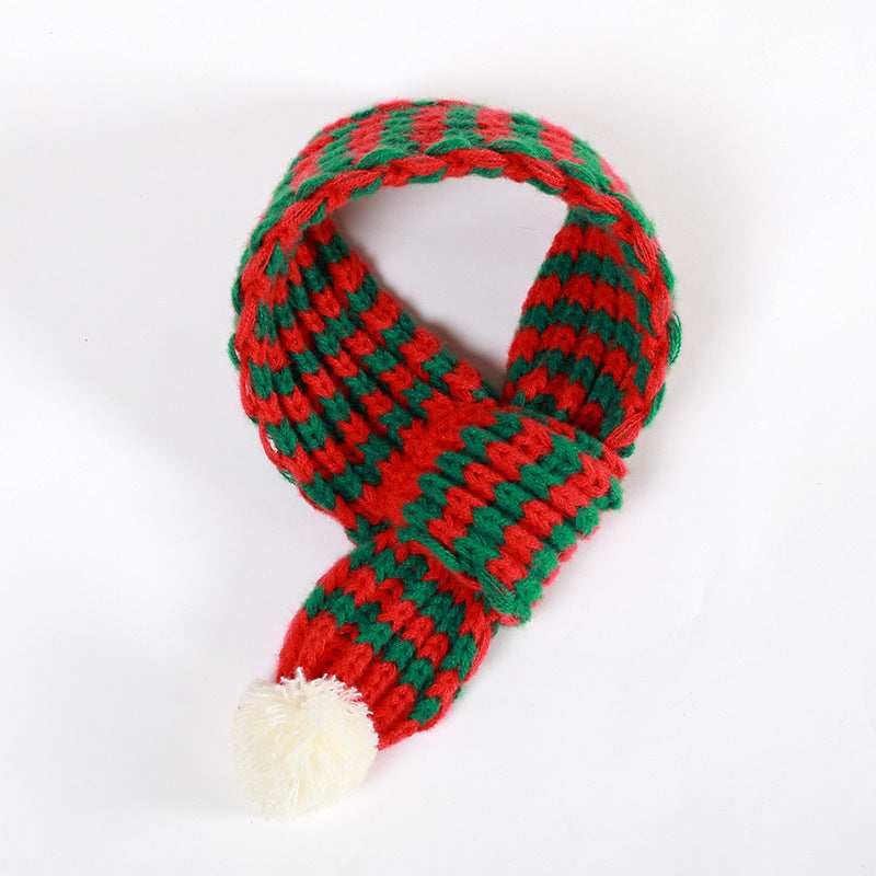Weihnachtsschal für Hunde und Welpen – Weiches und warmes Winteraccessoire