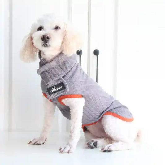 Maglione Cani Swiss con Sciarpina - Treccia Caldo by Dog Moda