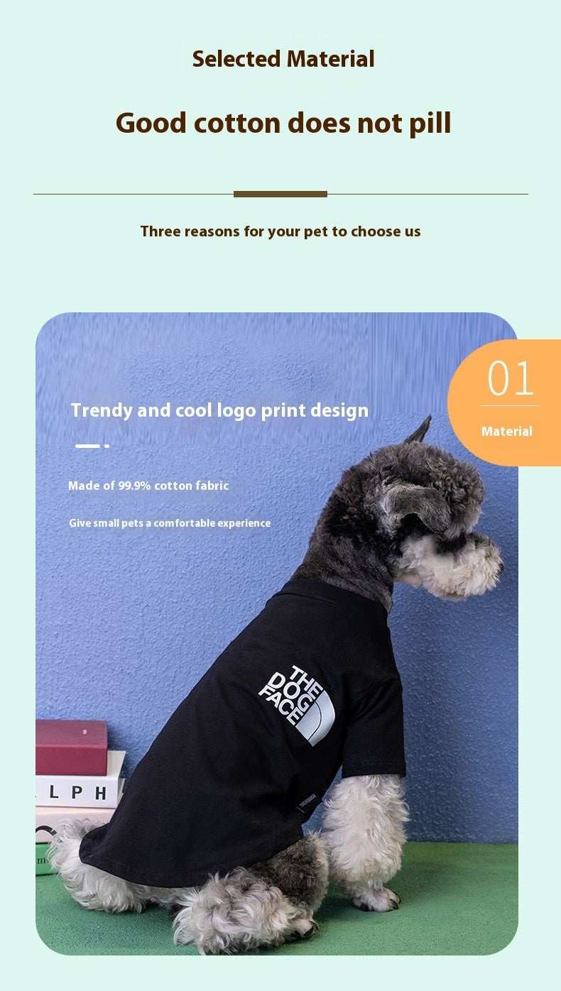 Maglietta Cani The Dog Face | T-Shirt Stampa Divertente | Dogmoda