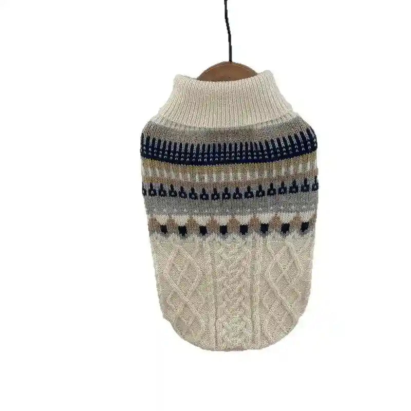 Suéter Virtù para Perros - Tejido Sin Mangas