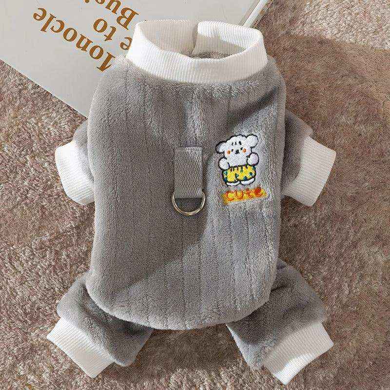 Tutina Cani Gatti Cute Pile - Orsetto Maltese Caldo by Dog Moda
