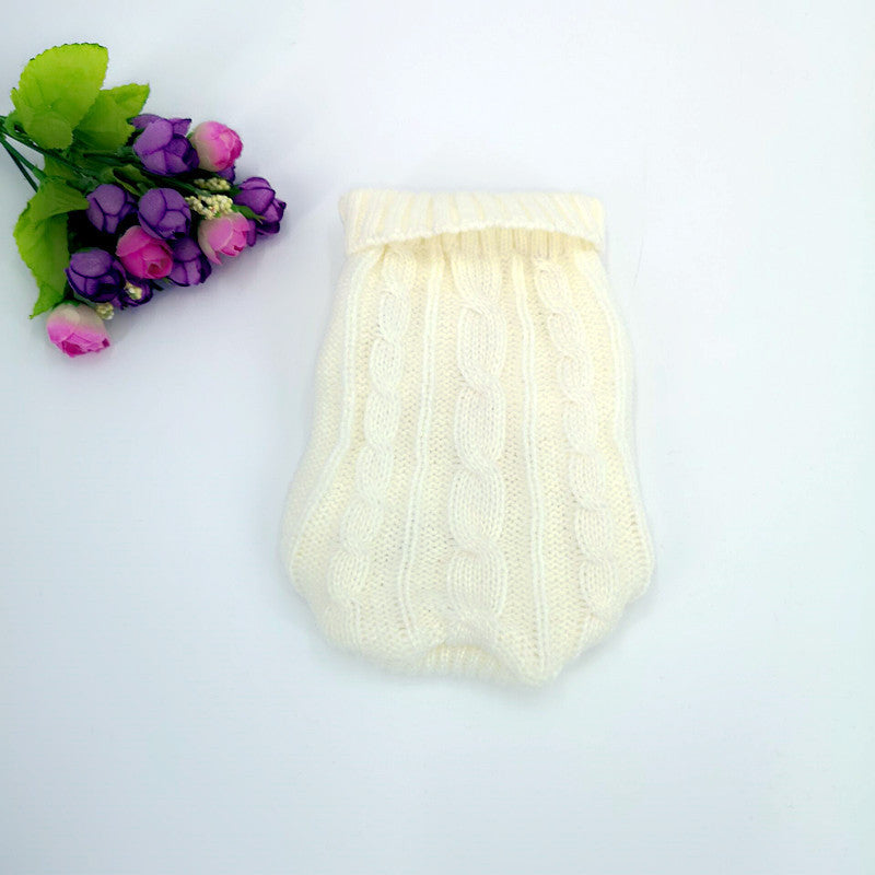 "Penelope" Solid Color Dog Sweater – Style and Warmth for Winter Days
