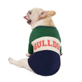 Sudadera casual para perros bulldog con inscripción "Bulldog" - Perfecta para tórax prominentes