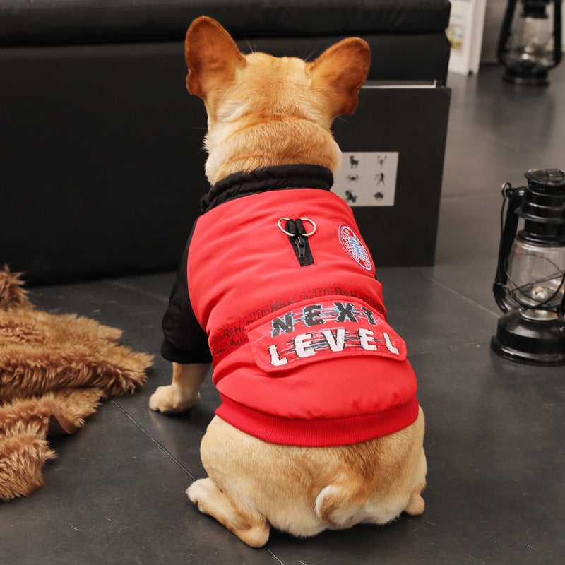 Red Dog Jacket with Rings "Next Level"
