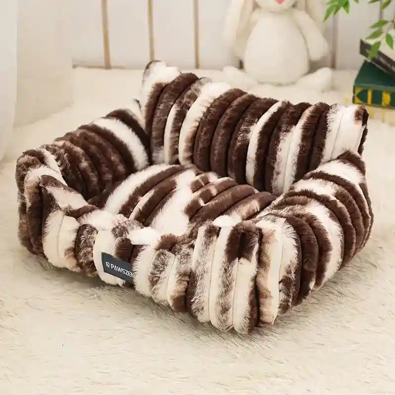 Cuccia Pawszen Rettangolare con Schienale Alto per Cani e Gatti by Dog Moda