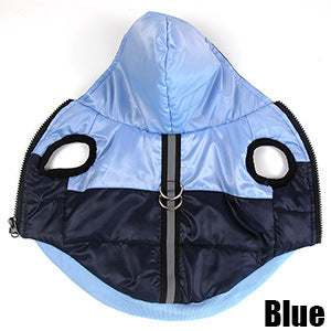 Padded Raincoat for Dogs "Max" – With Harness, Hood and Zip