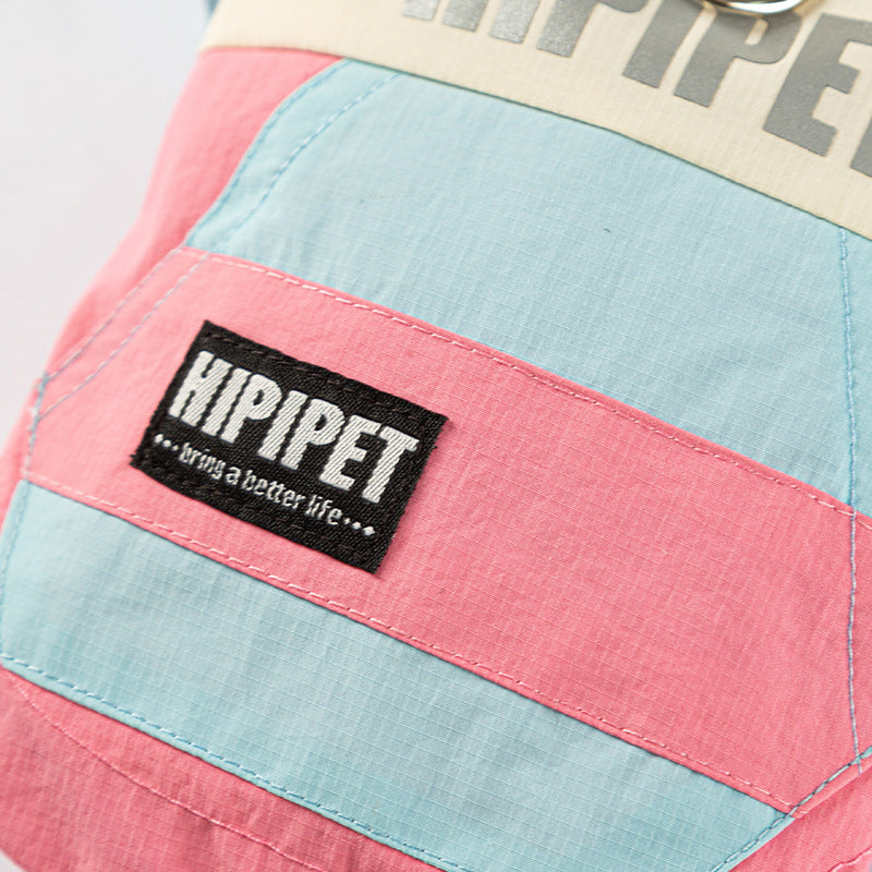 HIPIPET Raincoat with Hood and Visor for Dogs