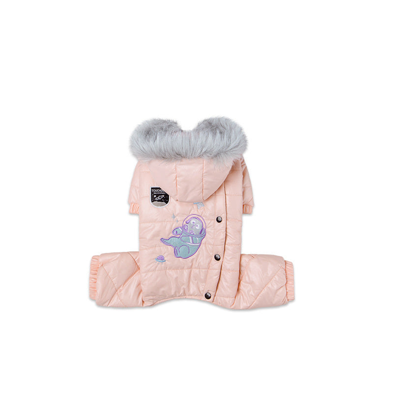 "Forever Soft" Dog Down Jacket with Hood
