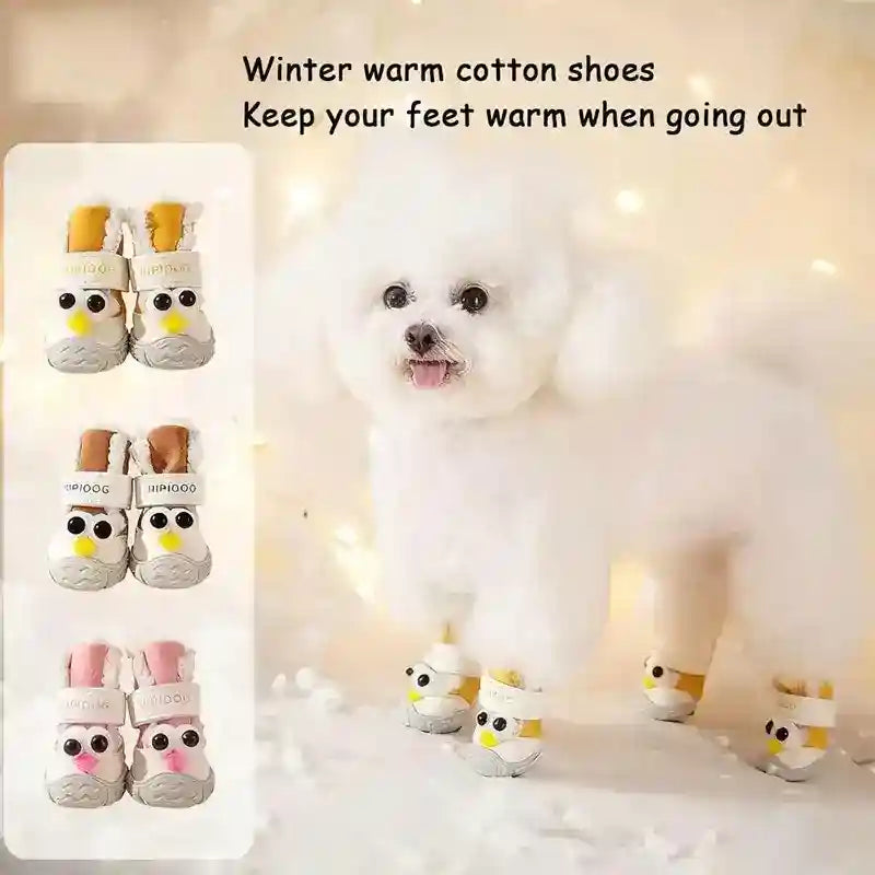 Scarpette Invernali Cani - Antiscivolo Calde Peluche by Dog Moda