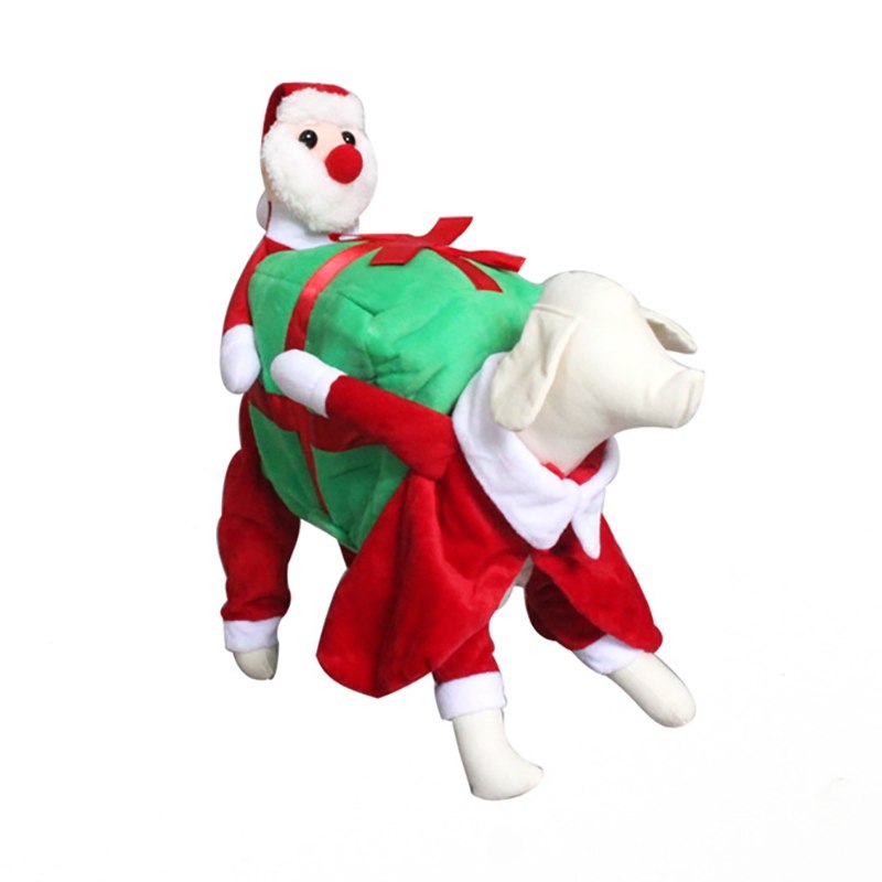 Santa's Helper Dog Costume - Fun and Magic for Your Dog This Holiday Season 
