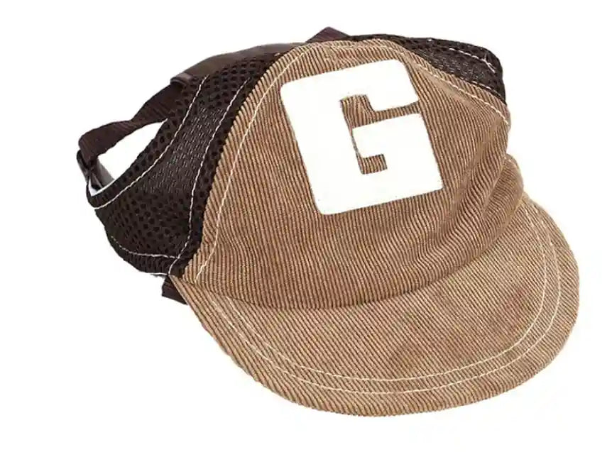 Cappellino per Cani con Visiera - Traspirante Velluto by Dog Moda