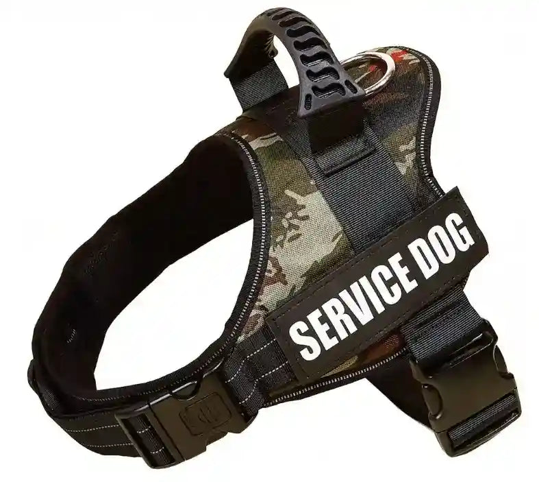 Pettorina Service Dog in Training - Maniglione Gomma by Dog Moda