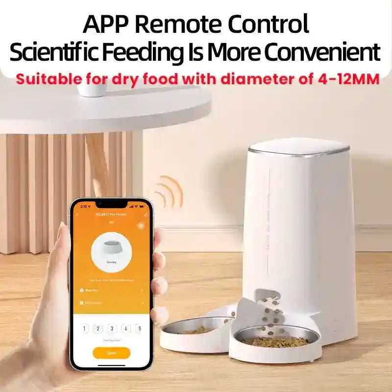Distributore Automatico Cibo Cani Gatti 4L WiFi by Dog Moda