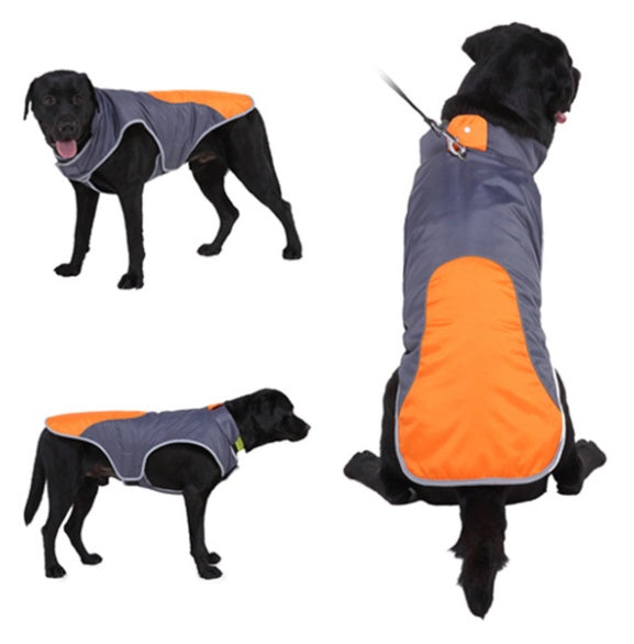 Reflective Dog Raincoat - Perfect for Labradors and Large Breeds 