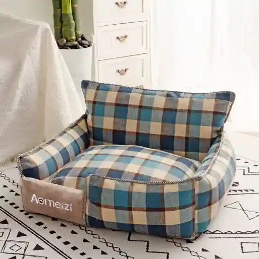 Cuccia Rettangolare per Cani - Con Schienale Rialzato by Dog Moda