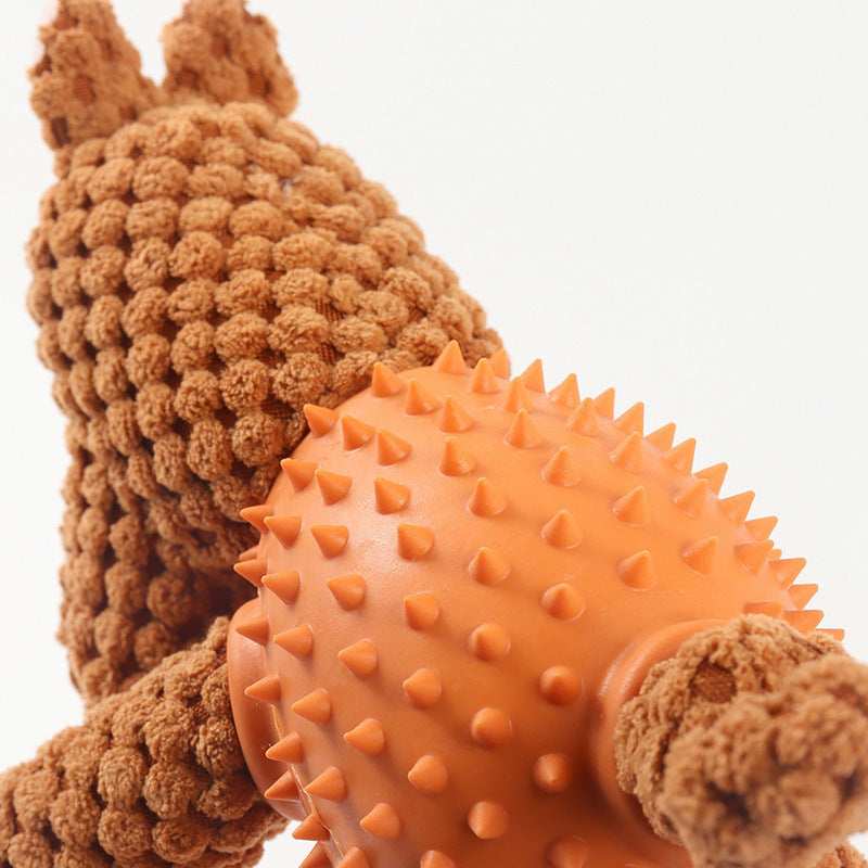 Peluche per Cani con Pallina Portapremietti – Cagnolino, Unicorno e Bradipo - Dog Moda