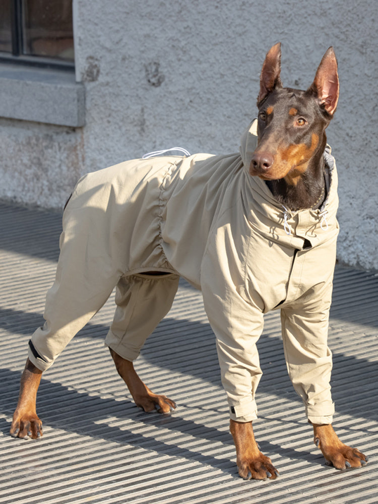 Sniff's Friends Wasserdichter Hundemantel mit Kapuze |