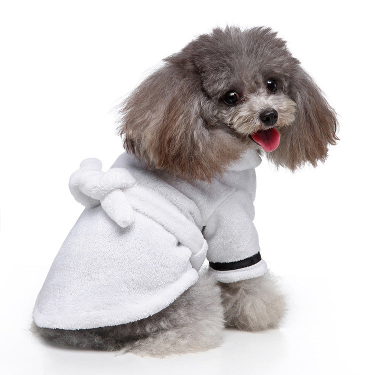 Bathrobe for Dogs and Cats - Soft and Absorbent