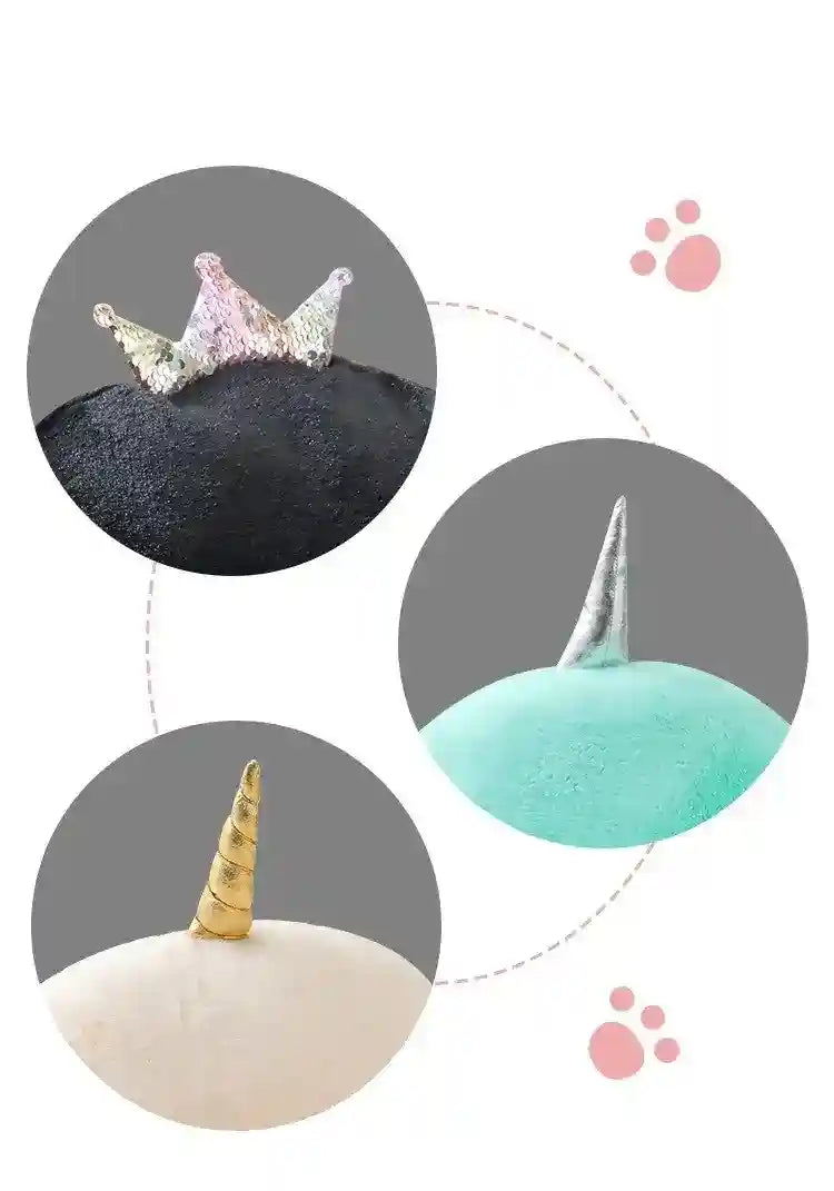 Cuccia Unicorno per Cani e Gatti - Morbido Pile Imbottito by Dog Moda