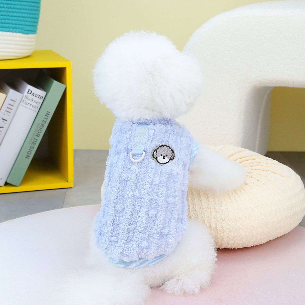 Maglia Coccolosa per Cani con Pettorina e Ricamo Maltese