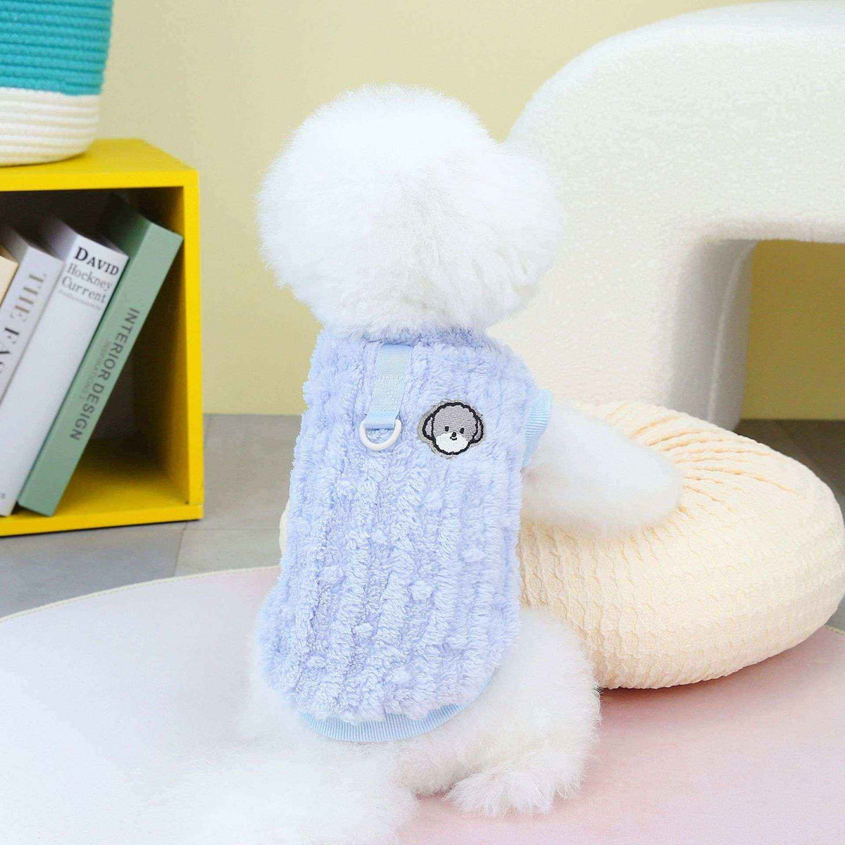Maglia Coccolosa per Cani con Pettorina e Ricamo Maltese