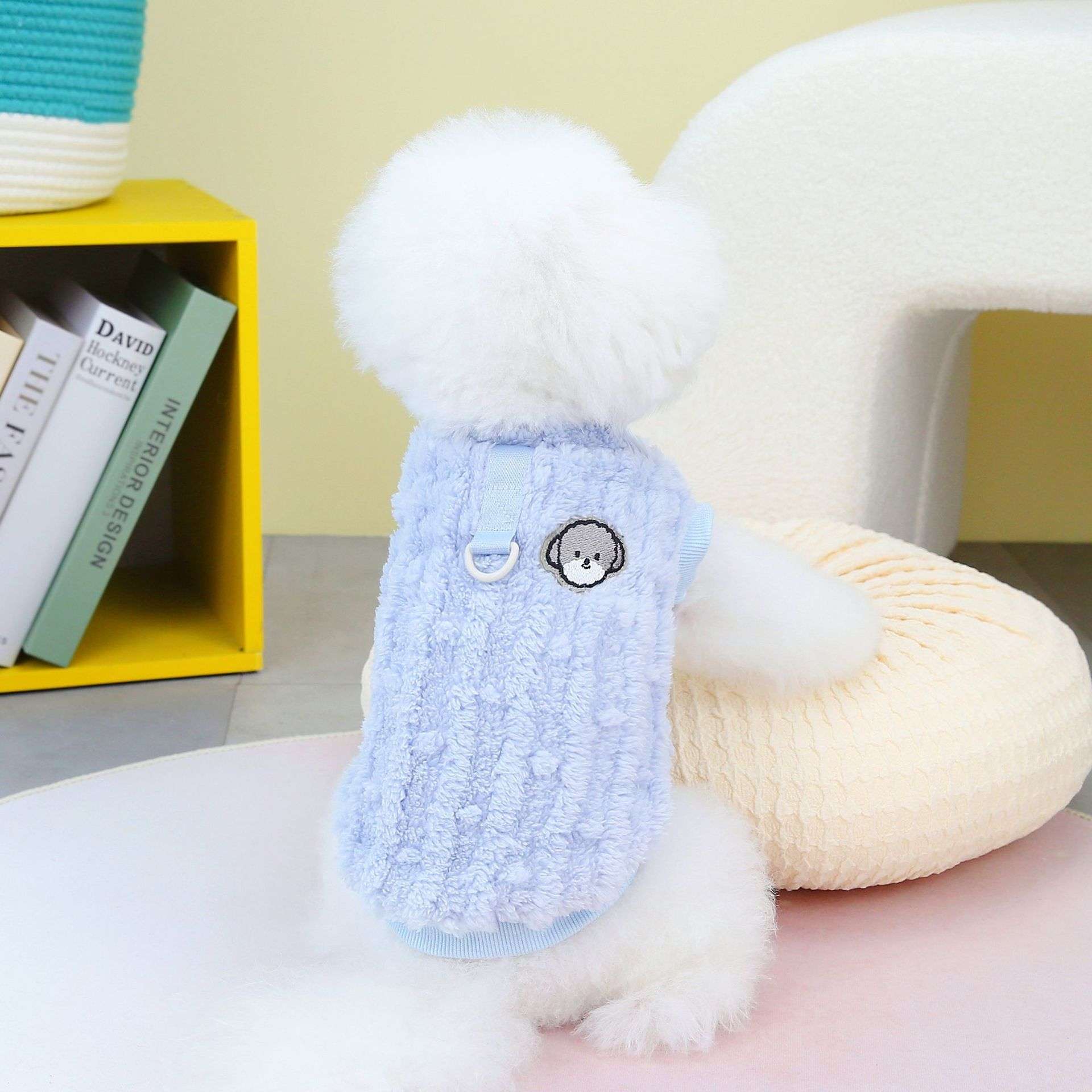 Maglia Coccolosa per Cani con Pettorina e Ricamo Maltese