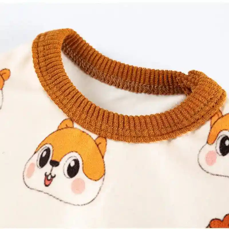 Tutina Chip per Cani con Scoiattolo - Pigiama Smanicato by Dog Moda