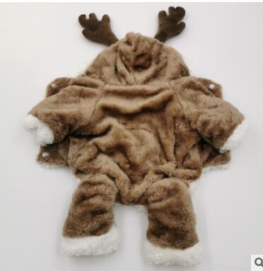"Fluffy Reindeer" Dog Costume Jumpsuit - Christmas Special