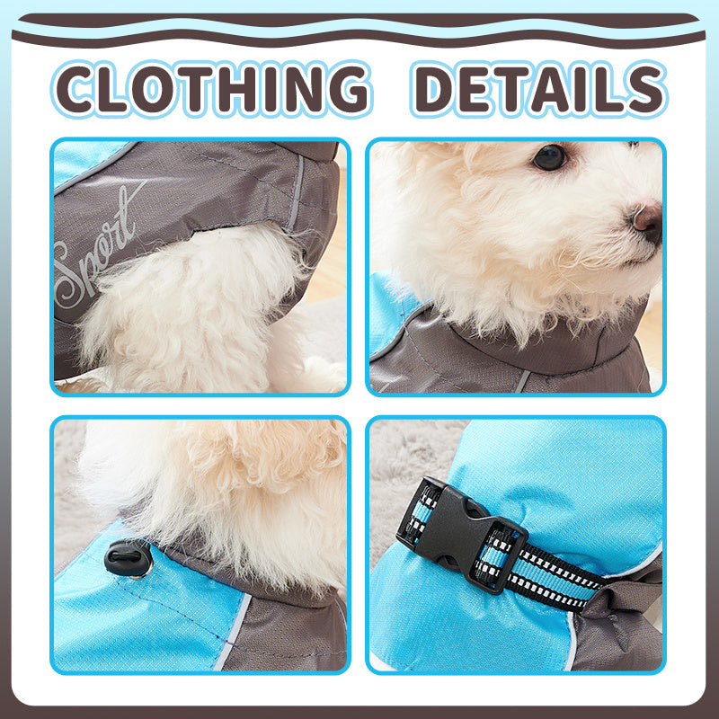 Impermeabile per Cani Modello "Sport"  - Puppy Raincoat - Dog Moda