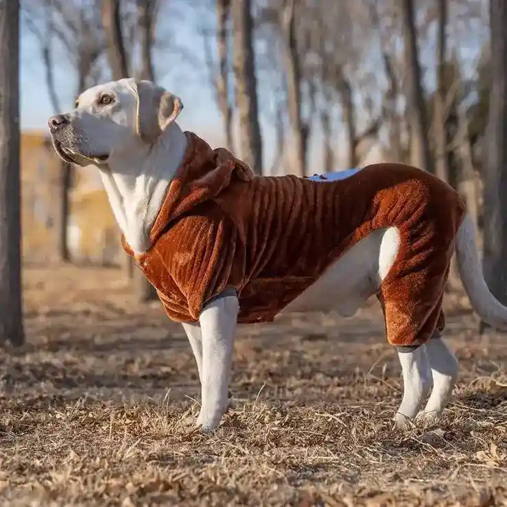 Tuta Pile Cani Grandi - Salopette Invernale Taglie XXL-9XL by Dog Moda