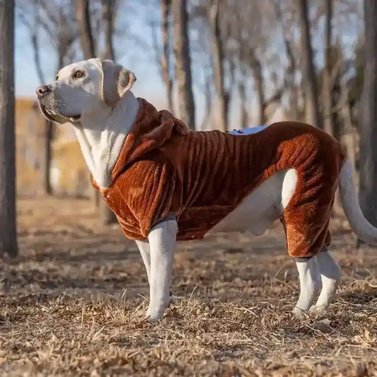 Tuta Pile Cani Grandi - Salopette Invernale Taglie XXL-9XL by Dog Moda