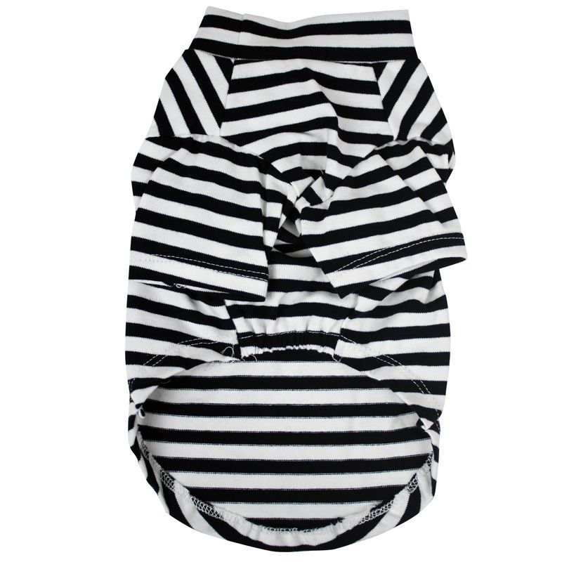 "Authentic" Striped Dog Shirt – Style and Comfort in Every Season
