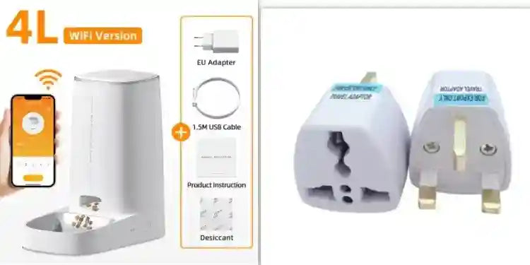 Distributore Automatico Cibo Cani Gatti 4L WiFi by Dog Moda