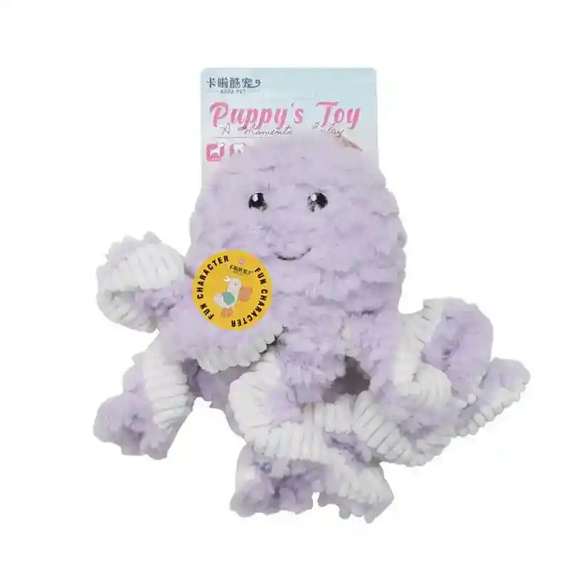 Gioco per Cani in Peluche Morbido – Orso, Rana, Polpo e Altri by Dog Moda