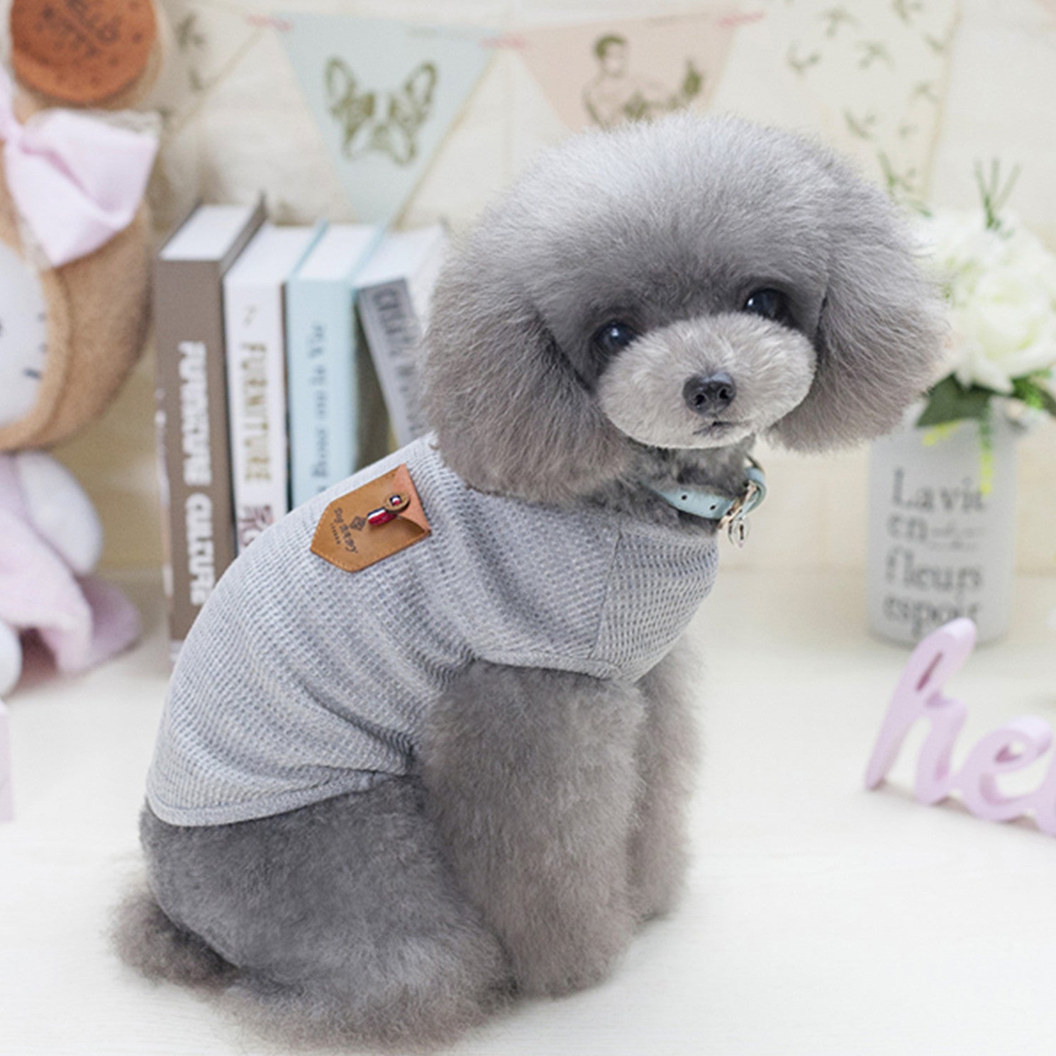 Baumwoll-Hunde-T-Shirt „Dog Baby“