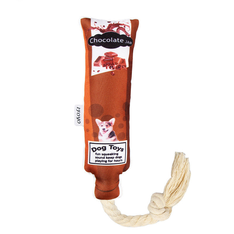 Hundespielzeug mit Seiltraining „Fruit Jam“