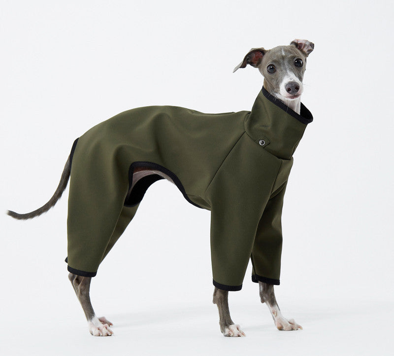 Impermeabile per cani e levrieri "Elegant"