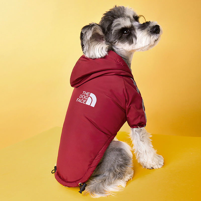 Cappotto impermeabile per cani "The Dog Face Pupreme" – Protezione e Stile per le Giornate Piovose