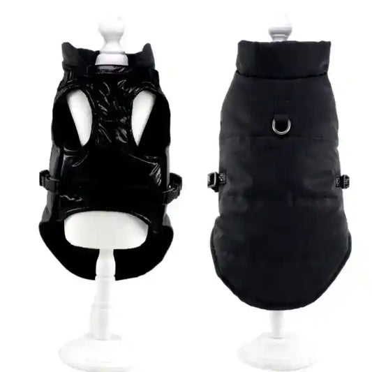 Cappotto per cani "Joy" riflettente impermeabile con anello | DogModa by Dog Moda