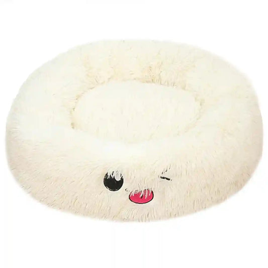 Cuccia Tonda in Pile per Cani e Gatti - Morbida e Calda by Dog Moda